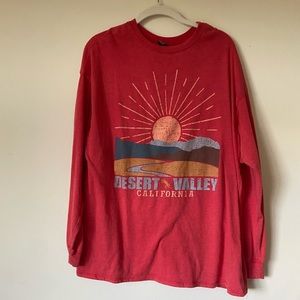 Women’s Red Long sleeve